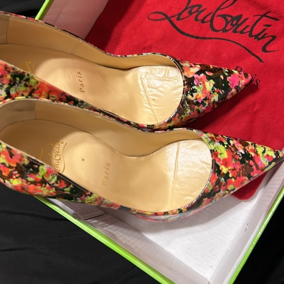 Christian Louboutin red bottoms 38/5 that’s So Kate - Picture 7 of 7